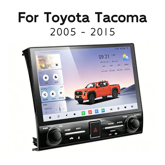 10 Inch Android 14 8Core Car Stereo for Toyota Tacoma 2005 - 2015 Wireless CarPlay DSP GPS Touch Screen Car Radio