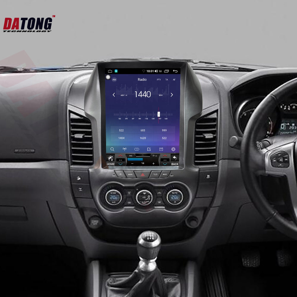 Datong Technology 12.1'' Android 10 Car Radio Tesla Vertical Screen for Frod Ranger F250 GPS Navigation DSP RDS Car Radio Android IPS AM/FM RDS