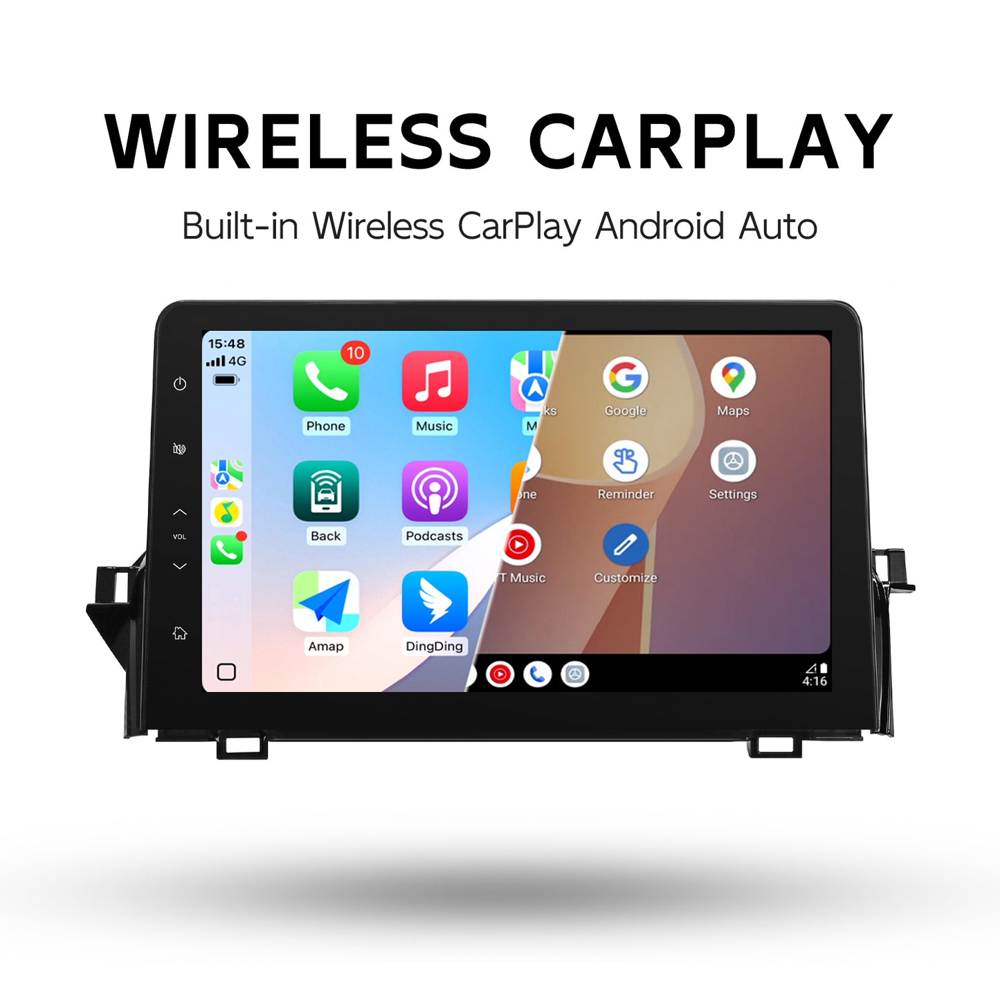 11.5 Inch Android Car Radio for Camry XV70 2021 - 2023 Wireless CarPlay UIS7865 Android 14 8Core Car Stereo