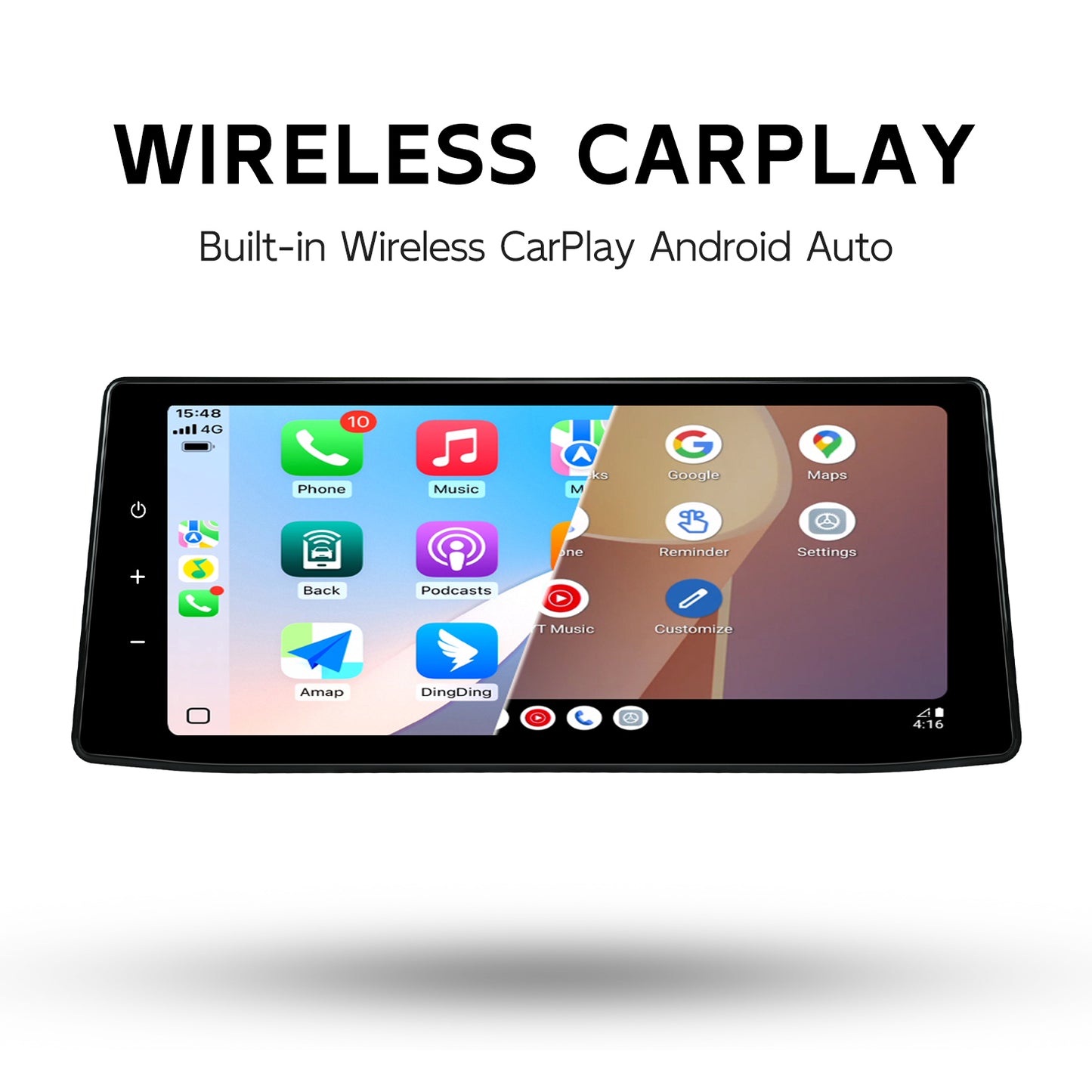12.3 Inch Car Stereo for Toyota Sienna Granvia XL40 2021-2025 Wireless CarPlay 8Core Android Car Radio Touch Screen