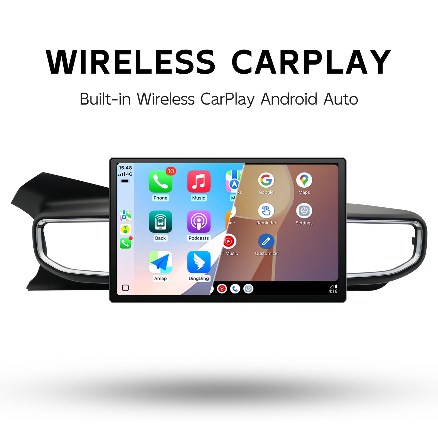 13 Inch Android Car Radio for Ford Explorer U625 2020 2021 2022 Wireless CarPlay UIS7865 Android 14 8Core Car Stereo