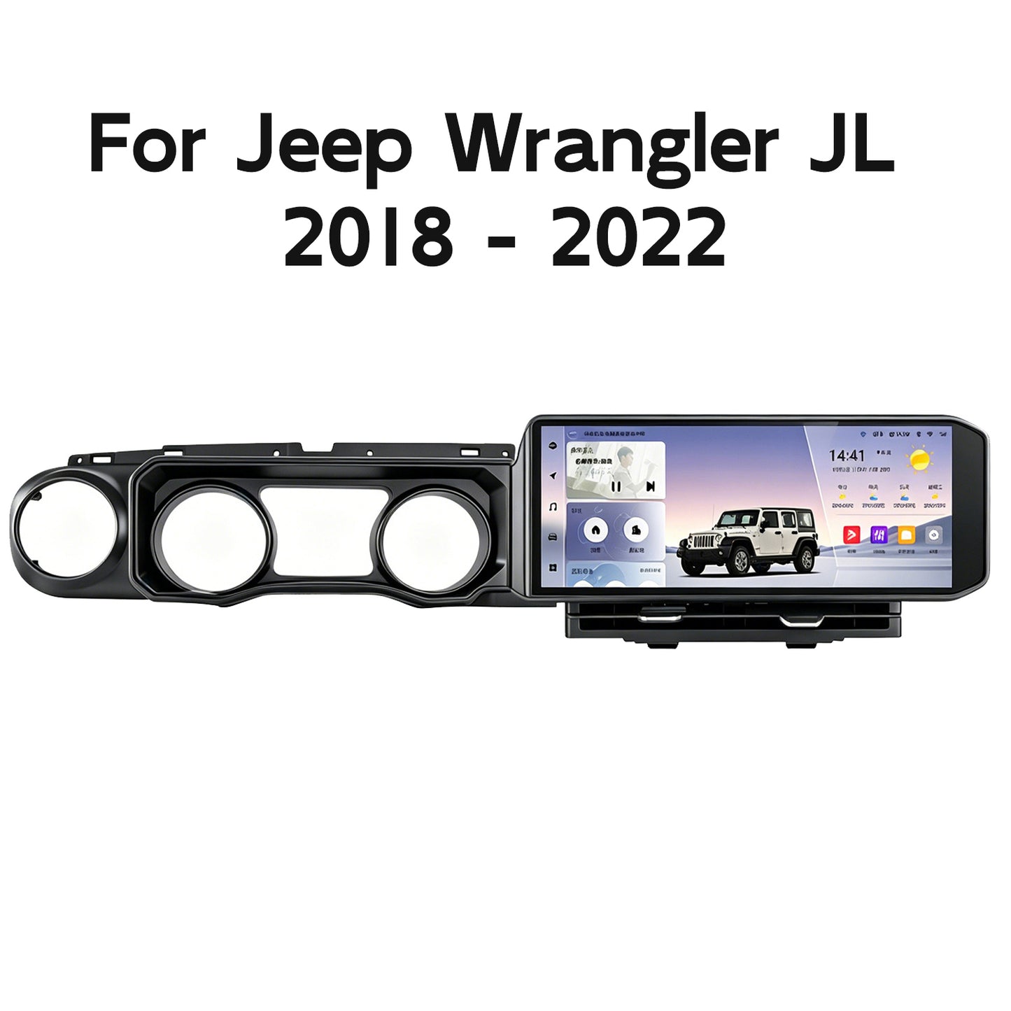 15 Inch UIS7870 8Core Android Car Stereo for Jeep Wrangler JL 2018 - 2022 Wireless Carlay Car Radio Player
