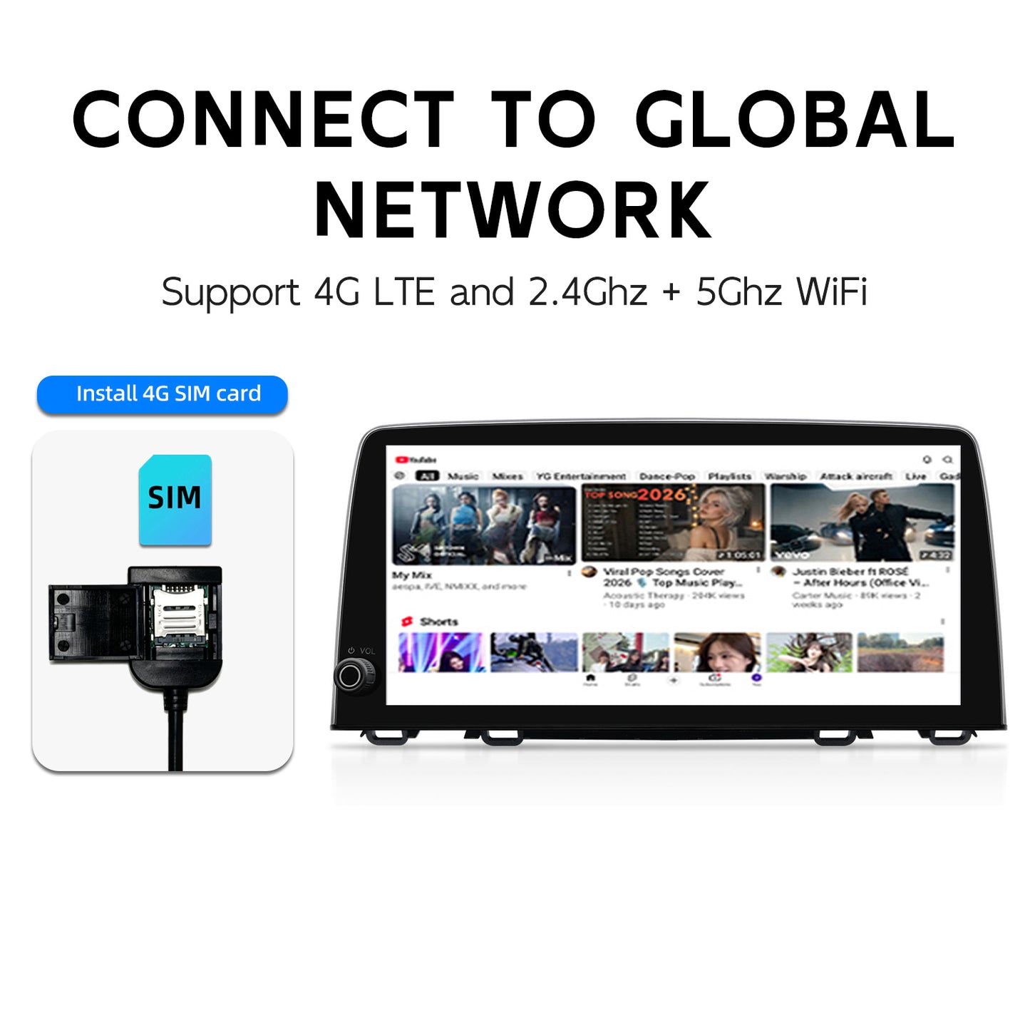 10.33 Inch Android Car Radio for Honda CR-V RW RT 2017 - 2023 CRV Wireless CarPlay Android Auto 8Core Car Stereo