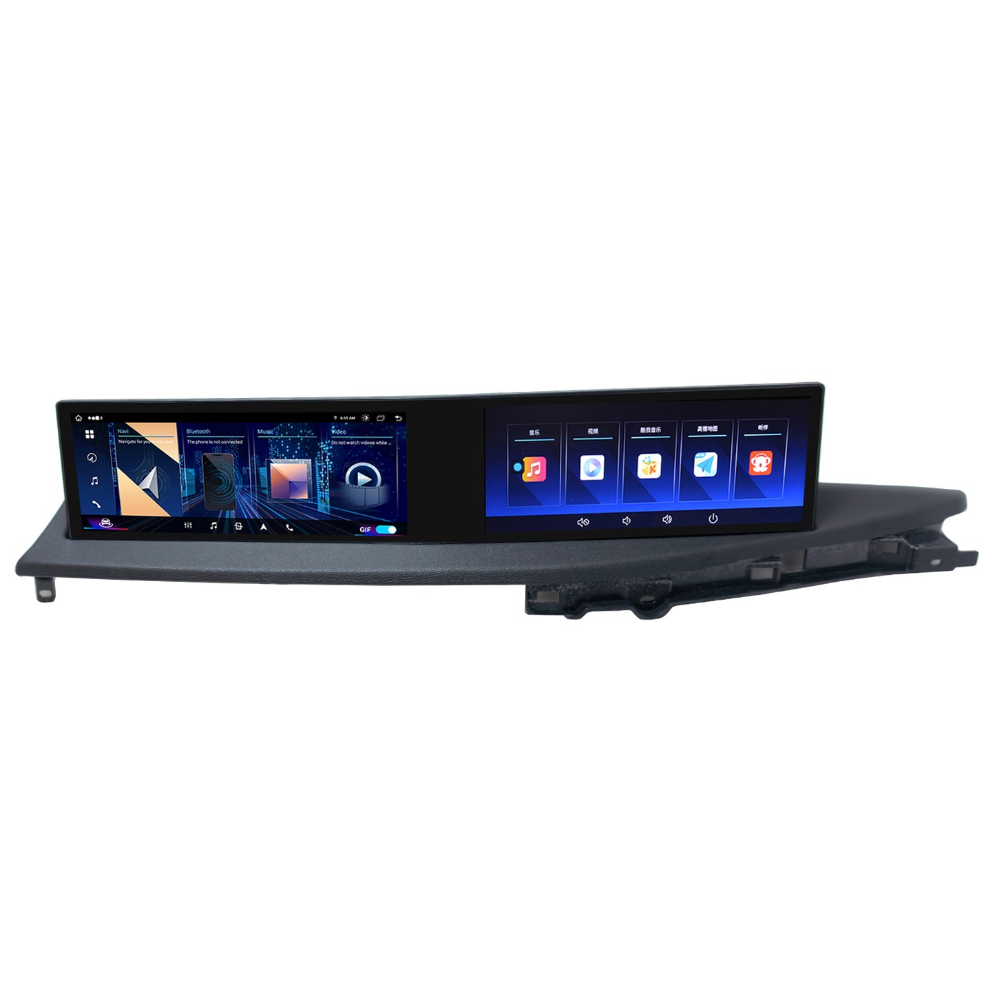 21 Inch Dual Screen 8Core Android Car Stereo Wireless CarPlay for BMW X5 F15 / X6 F16