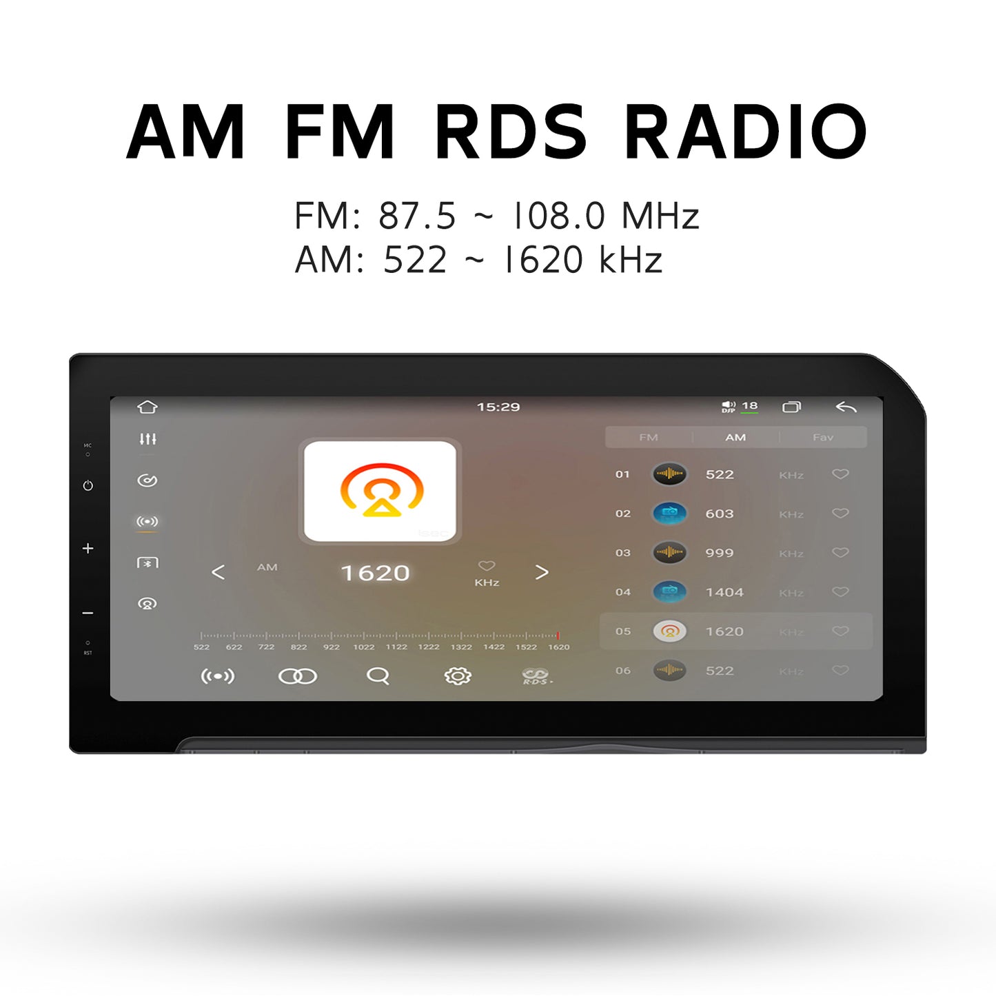 12.3" Android Car Stereo for Land Cruiser Prado LC250 2024 2025 2026 Wireless CarPlay 8Core DSP GPS Car Radio