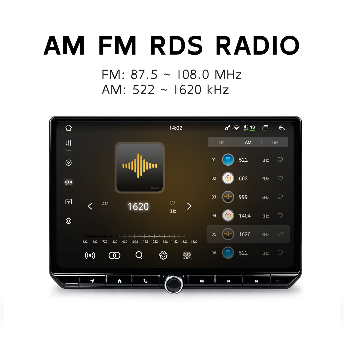 12.5 Inch Car Radio for Toyota RAV4 AX50 2019 - 2025 Wireless CarPlay DSP GPS 8Core Android 14 Car Stereo Player