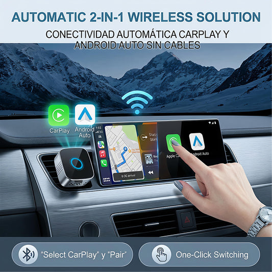 Draviync M5 Wired carplay to Wireless Caplay and Wireless Android with Typc C port