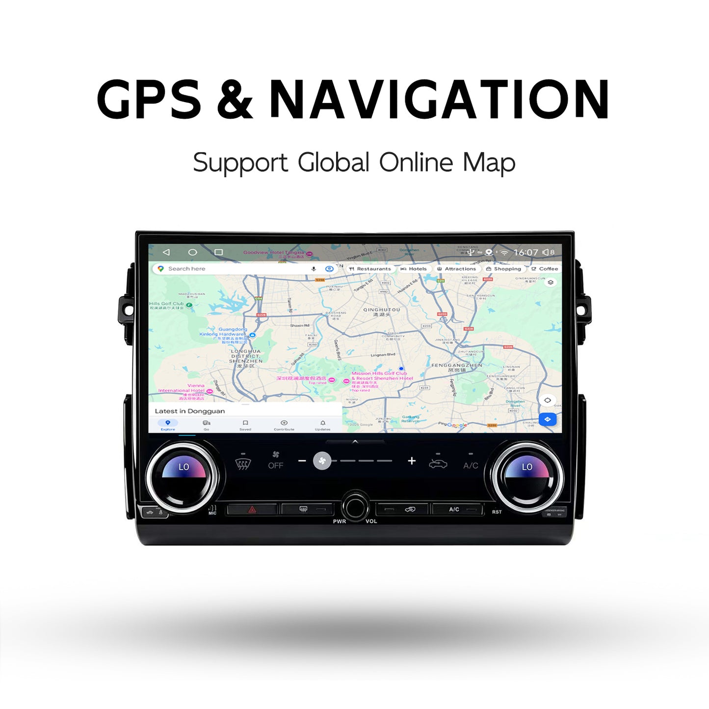 14.6 Inch Android Car Radio for Toyota FJ Cruiser 2006-2022 Wireless CarPlay UIS7865 Android 14 8Core Car Stereo