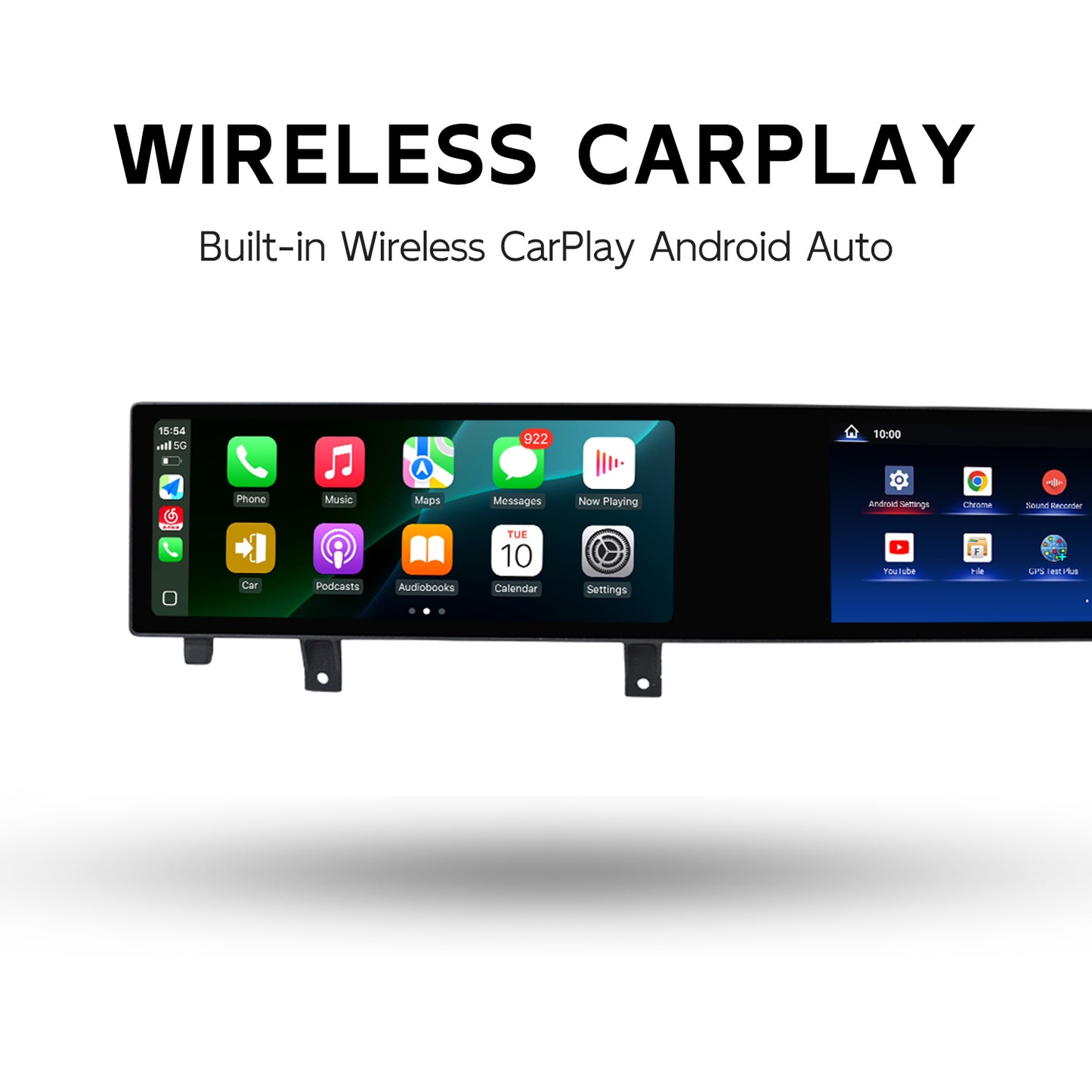21 Inch Dual Screen 8Core Android Car Stereo Wireless CarPlay for BMW X5 F15 / X6 F16