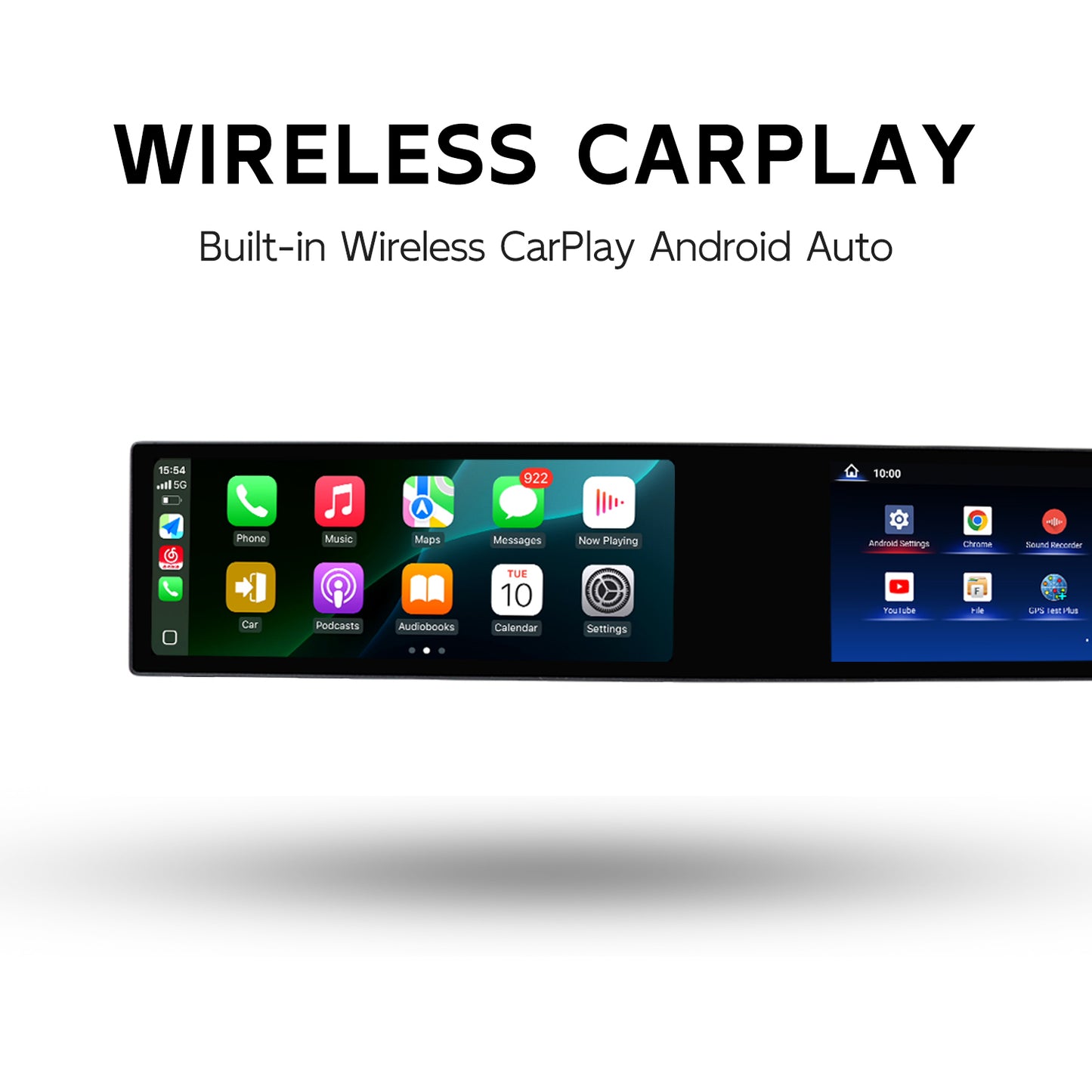 21 Inch Dual Screen 8Core Android Car Stereo Wireless CarPlay for BMW X5 E70 XE E71 CCC CIC