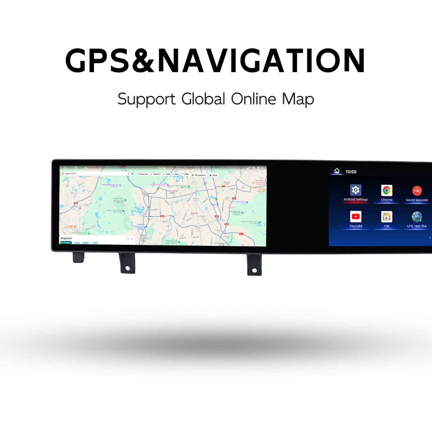 21 Inch Dual Screen 8Core Android Car Stereo Wireless CarPlay for BMW X5 F15 / X6 F16