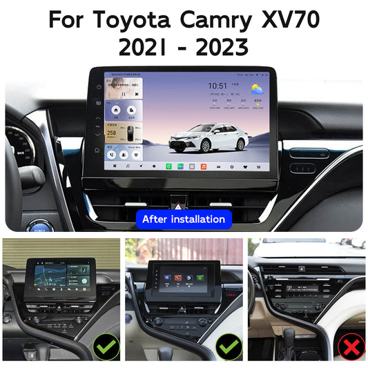 11.5 Inch Android Car Radio for Camry XV70 2021 - 2023 Wireless CarPlay UIS7865 Android 14 8Core Car Stereo
